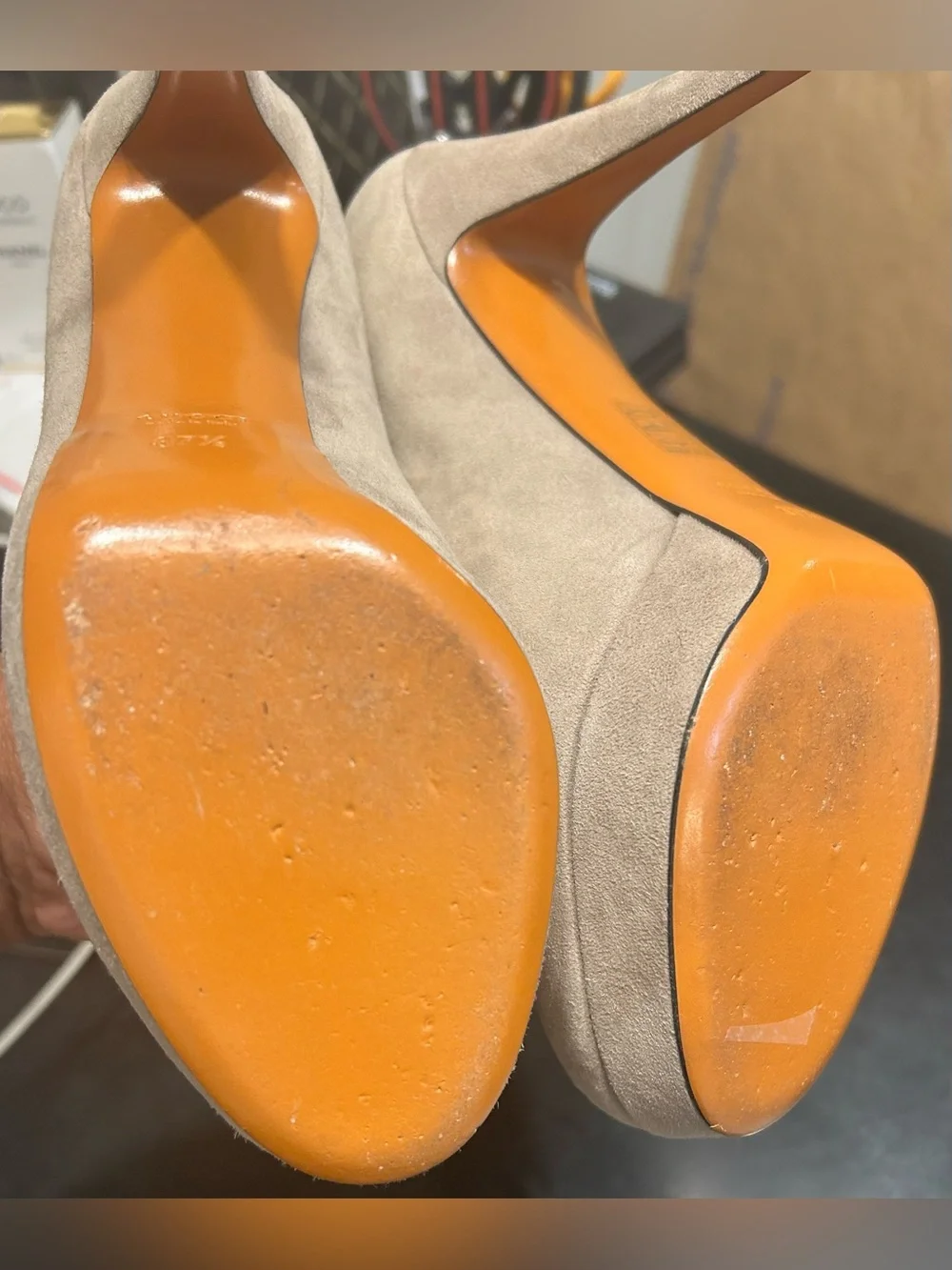 Gucci women suede